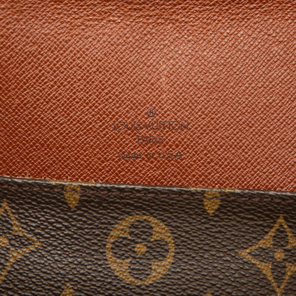Louis Vuitton Brown Handbag Leather Short Monogram Bag Salsa Shoulder Musette - Picture 5 of 6